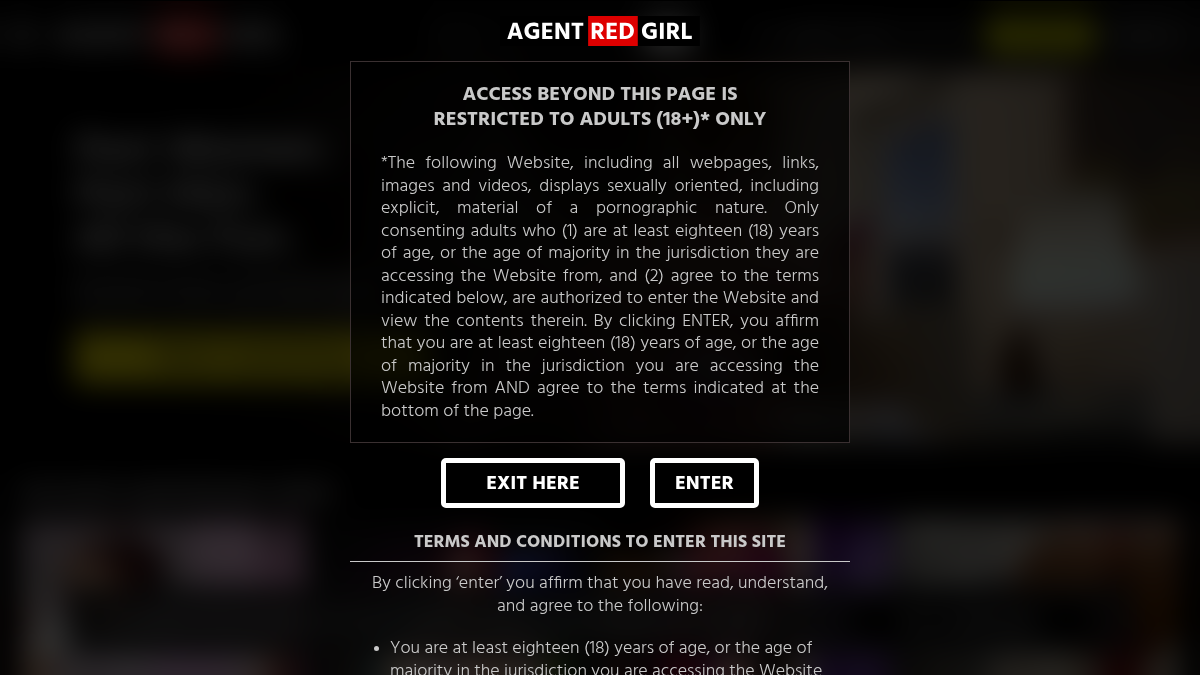 AgentRedGirl 网站预览