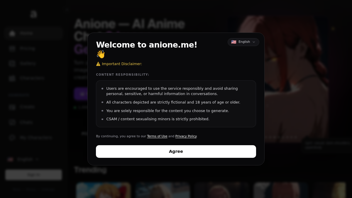 Anione 网站预览