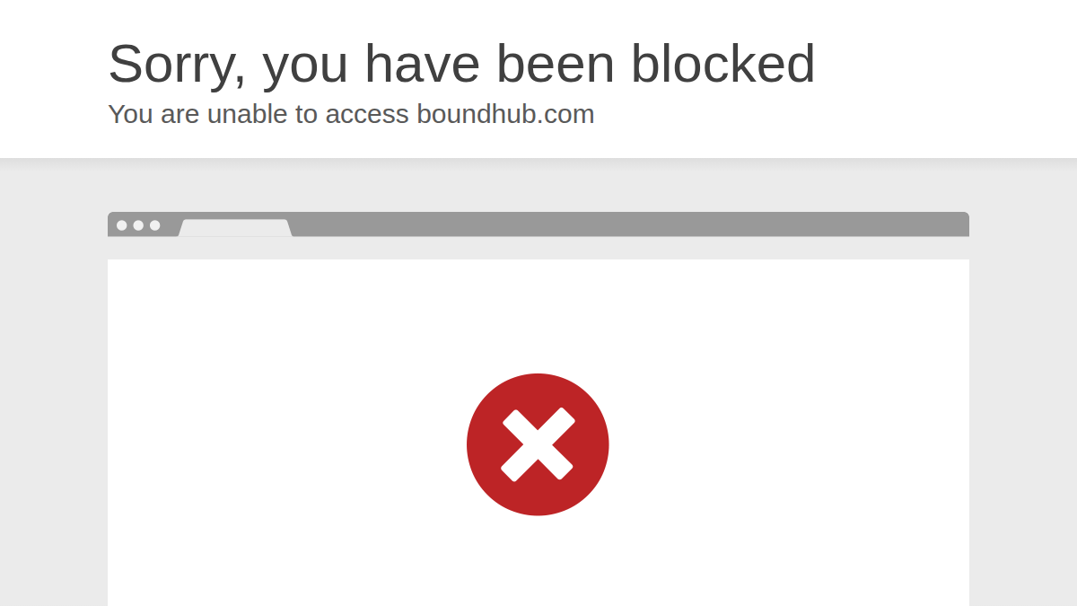 BoundHub 网站预览