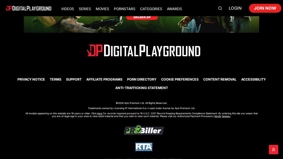 Digital Playground 网站预览