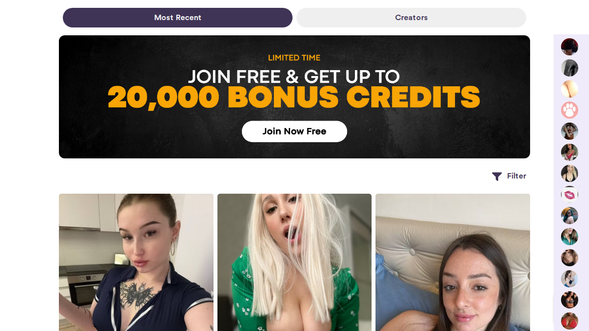 FanCentro 网站预览