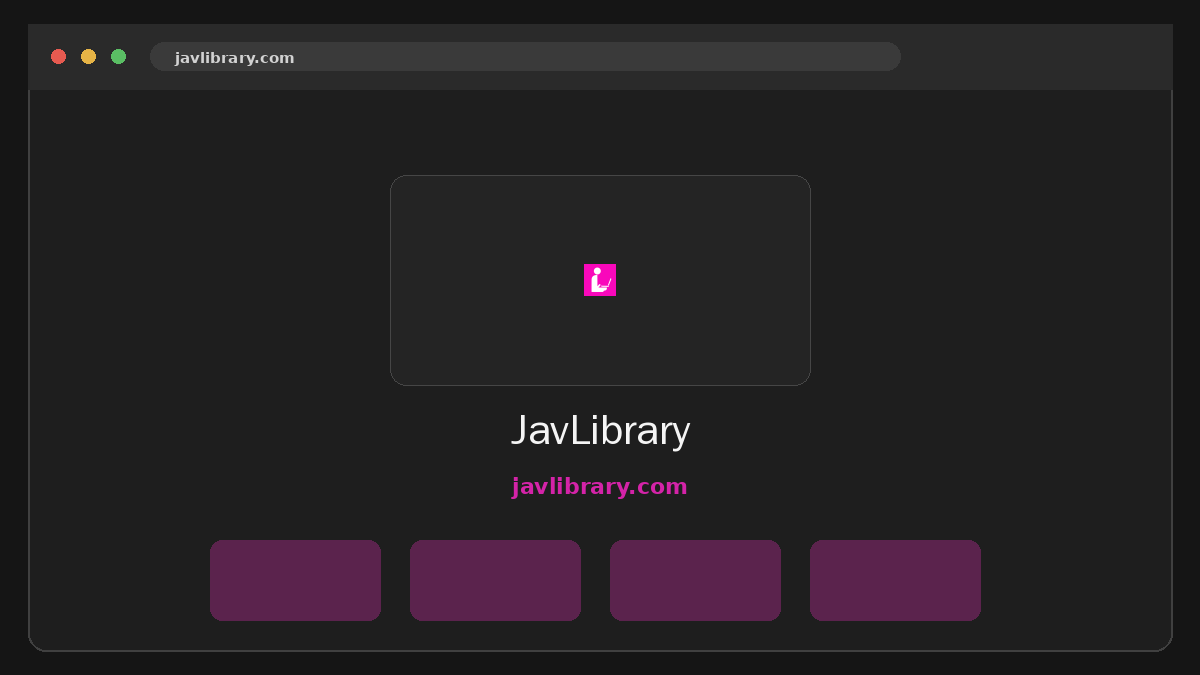 JavLibrary 网站预览